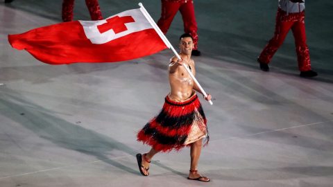 Tonga Olympian Pita Taufatofua helping homeland after volcano, tsunami