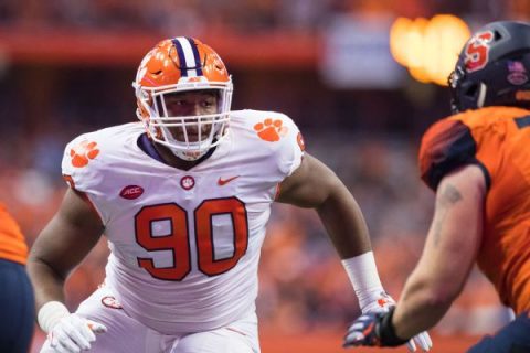 Clemson star DT, two others fail drug tests