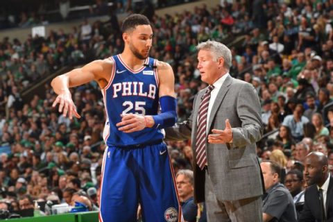Brown says Simmons’ lack of 3-pointers his fault
