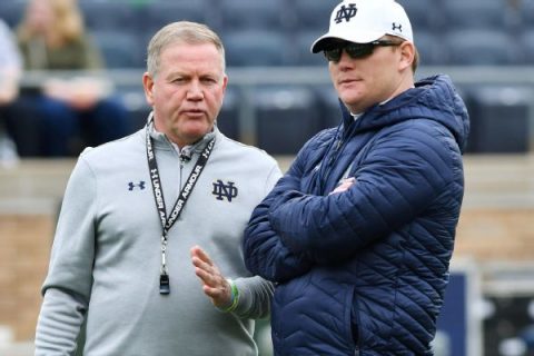 Notre Dame, O-boss Long part ways, source says