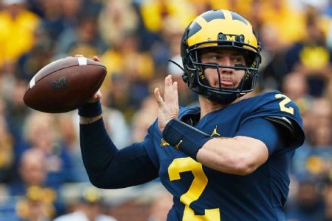 Chiefs reach deal with ex-Michigan QB Patterson