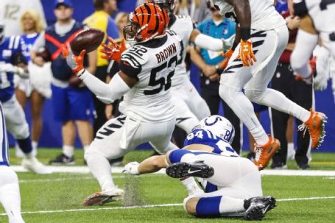 Bengals cut LB Brown after $16.5M deal in March