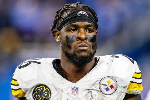 Steelers’ Bell doesn’t show, won’t play this year