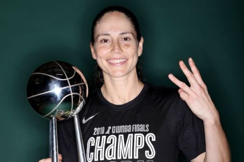 Nuggets hire WNBA star Bird to front-office post