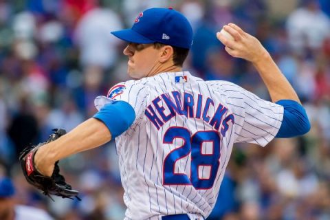 Cubs’ Hendricks throws shortest shutout since ’12