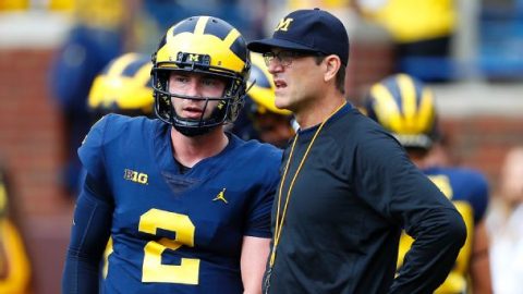 ‘Why not this year?’ For Michigan and Harbaugh, the time is now