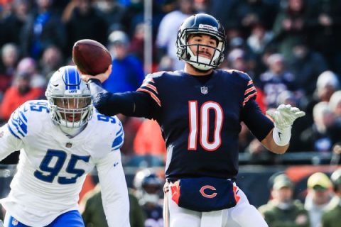 Sources: Trubisky unlikely for Thanksgiving game