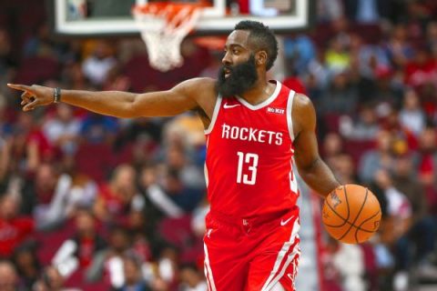 Harden hits milestone as Rockets extend surge
