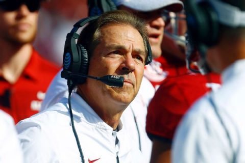 Saban back in ‘very near future’ after hip surgery