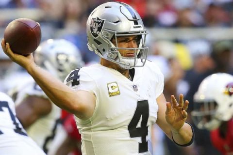 Raiders’ Carr: ‘I want to mess up the draft’