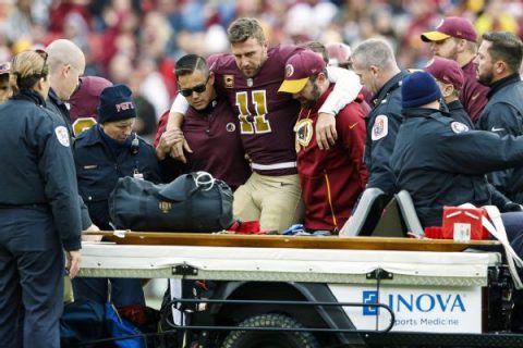 Alex Smith exits hospital; NFL future uncertain