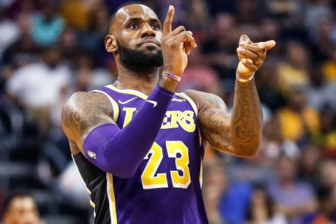 LeBron takes over as top choice in All-Star vote