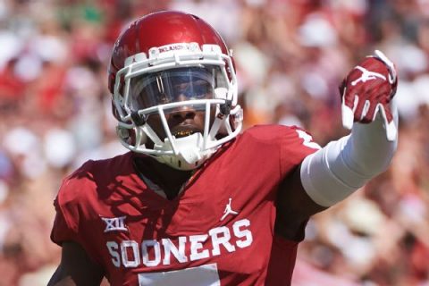 Sources: WR Brown out for combine, OU pro day