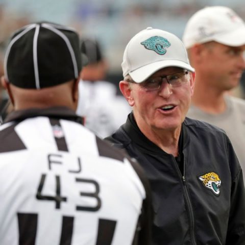 Coughlin out as Jags’ executive VP of football ops
