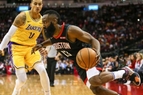 Goal for Lakers: Keep Harden ‘anything under 50’