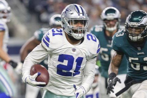Zeke first RB to be fined for lowering of helmet