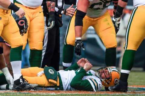 Rodgers’ INT-less run ends; wants to play final 2