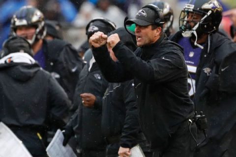 Ravens to retain Harbaugh as coach next season