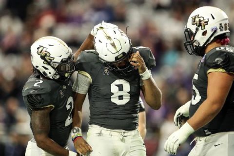 UCF vows to ‘be back stronger’ after streak ends