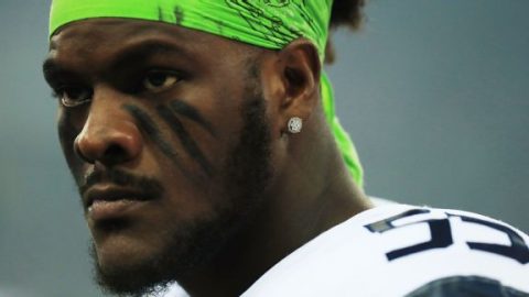 Seahawks’ Frank Clark’s heart remains heavy a year after a fire took his family