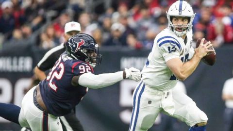 Houston’s playoff mission: Solve Andrew Luck or go home
