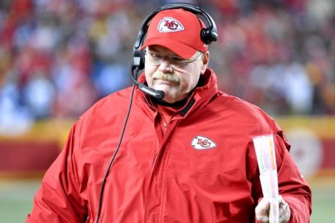 Reid, Chiefs to propose both teams get ball in OT