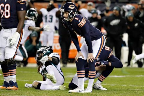 No good: Bears kickers boot early shot to dazzle