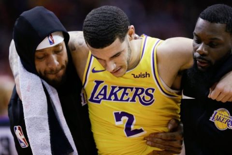 Lakers’ Ball (ankle sprain) to miss 4-6 weeks
