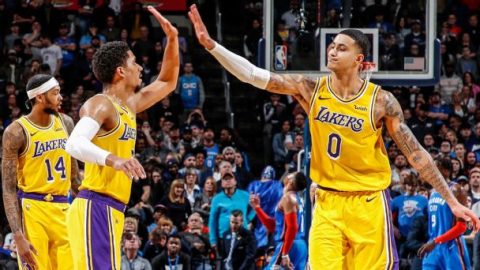 How does it feel to beat the Warriors? The Lakers are trying to hold on to it