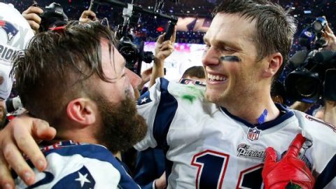 Before 105 playoff catches, Edelman just wanted Brady’s attention
