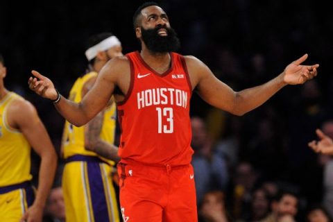 Harden hit with $25K fine for criticizing ref Foster