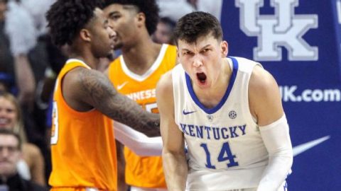 College basketball predictions: Picks for Kentucky-Tennessee rematch