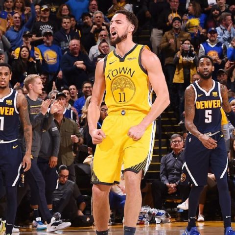 Thompson tweets apology to Warriors fans