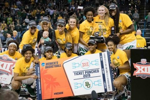 Baylor top seed in NCAA women’s tournament