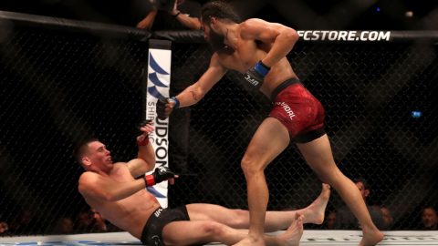 Masvidal knocks Till out cold in UFC main event