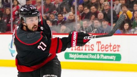 Justin Faulk’s long journey to the NHL playoffs