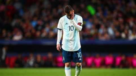 Same sad story for Messi in Argentina return