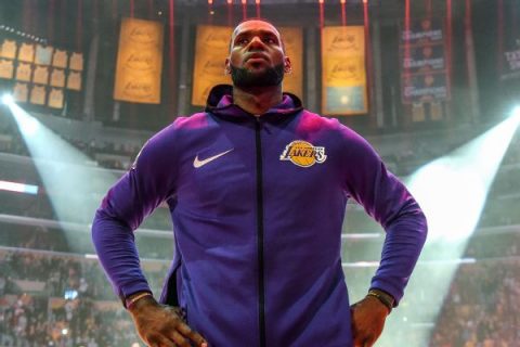 LeBron to miss last six games of Lakers season