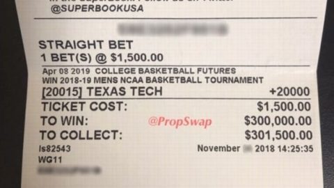 Inside the story of the $300,000 Texas Tech futures bet