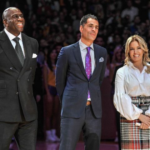 Source: Lakers will not hire replacement for Magic