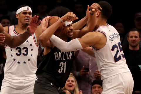 NBA says Nets’ Allen was fouled late in Game 4