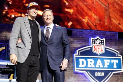 Goodell memo: NFL draft to remain April 23-25