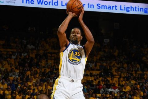 Durant ruled out for Game 4; Klay likely to play