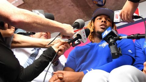 ‘Nobody’s slightly worried about him’: How Vlad Jr. has won ’em over already