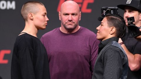 Will Namajunas be able to handle Andrade’s overwhelming pressure?