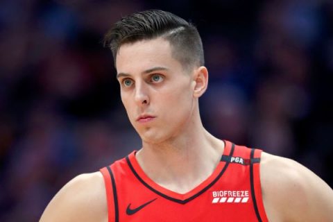 Trail Blazers’ Collins (ankle) done for season
