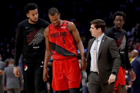 Blazers’ Hood (knee) cleared to play in Game 1