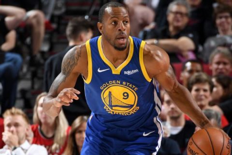 Clean MRI for Iguodala; questionable for Game 4