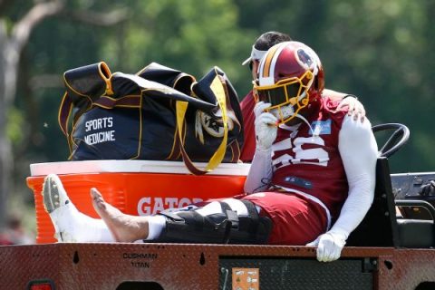 Source: Redskins’ Foster (ACL) done for season