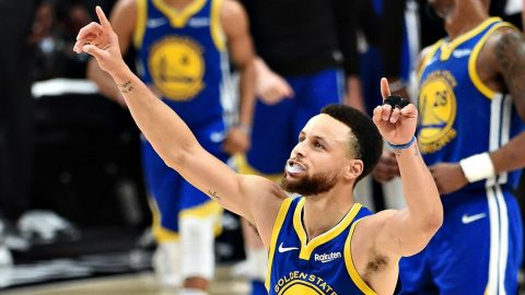 Peak Stephen Curry was unleashed in the Western Conference finals